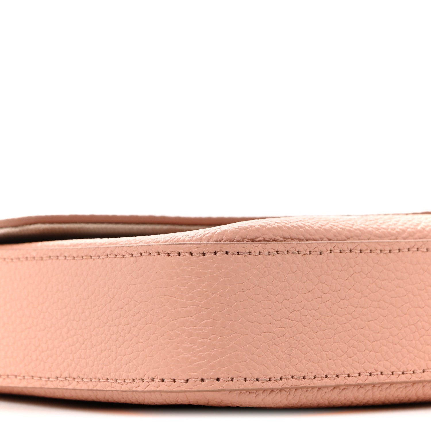 Louis Vuitton Empreinte Monogram Giant Felicie Pochette Chain Wallet Rose Trianon Creme 9 of 10