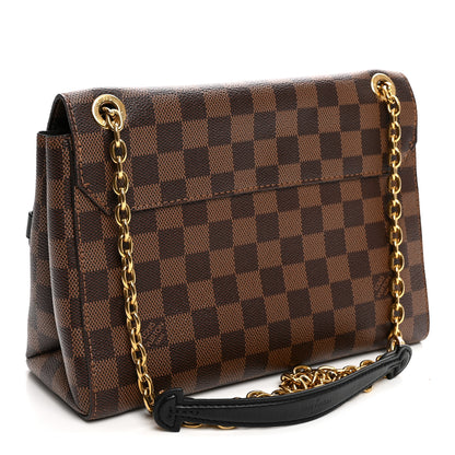 Louis Vuitton Damier Ebene Vavin PM Creme 3 of 10