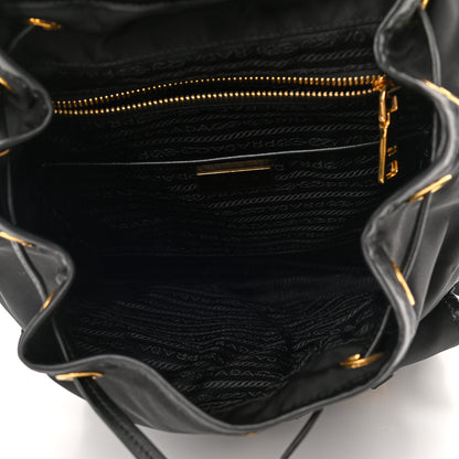 Prada Tessuto Nylon Vitello Backpack Black 5 of 9