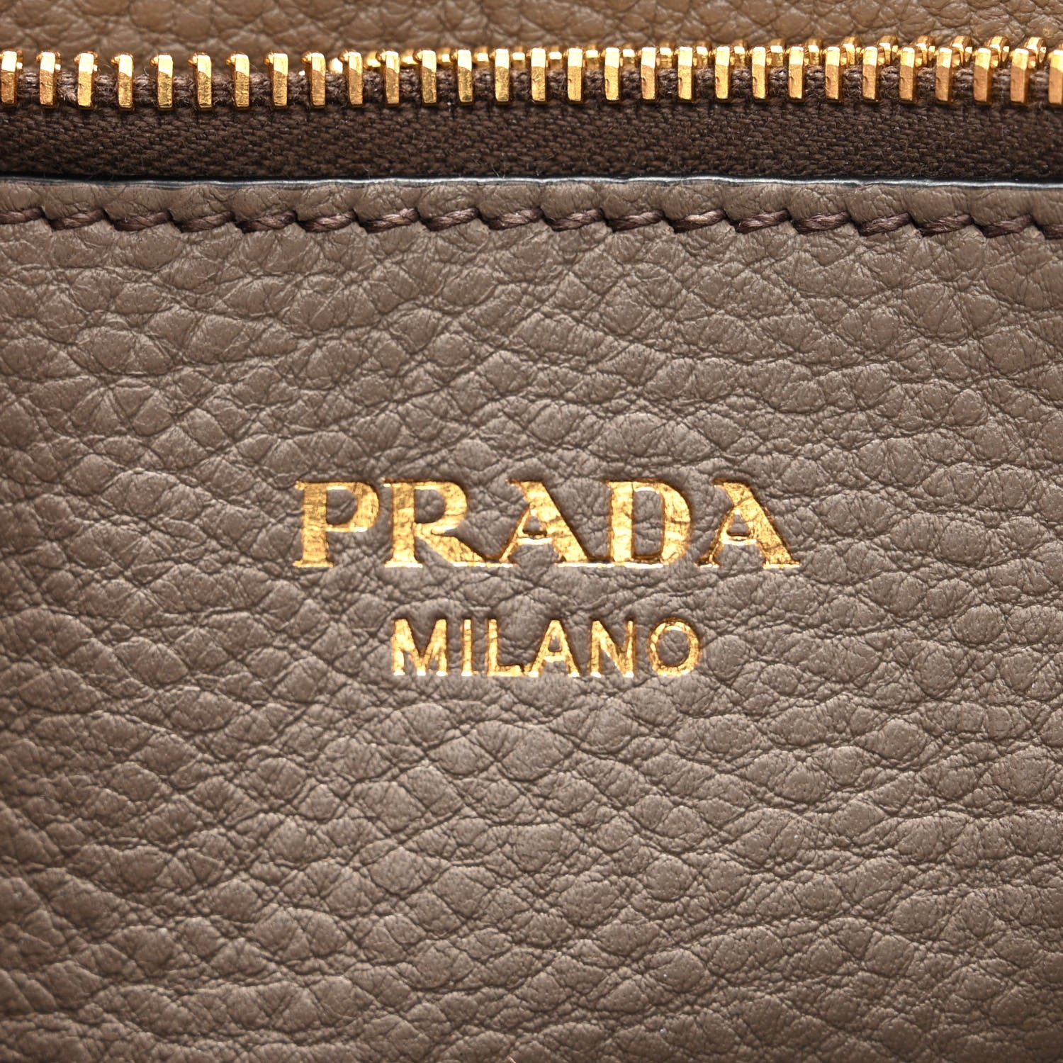 Prada Vitello Daino Crossbody Flap Argilla 6 of 12