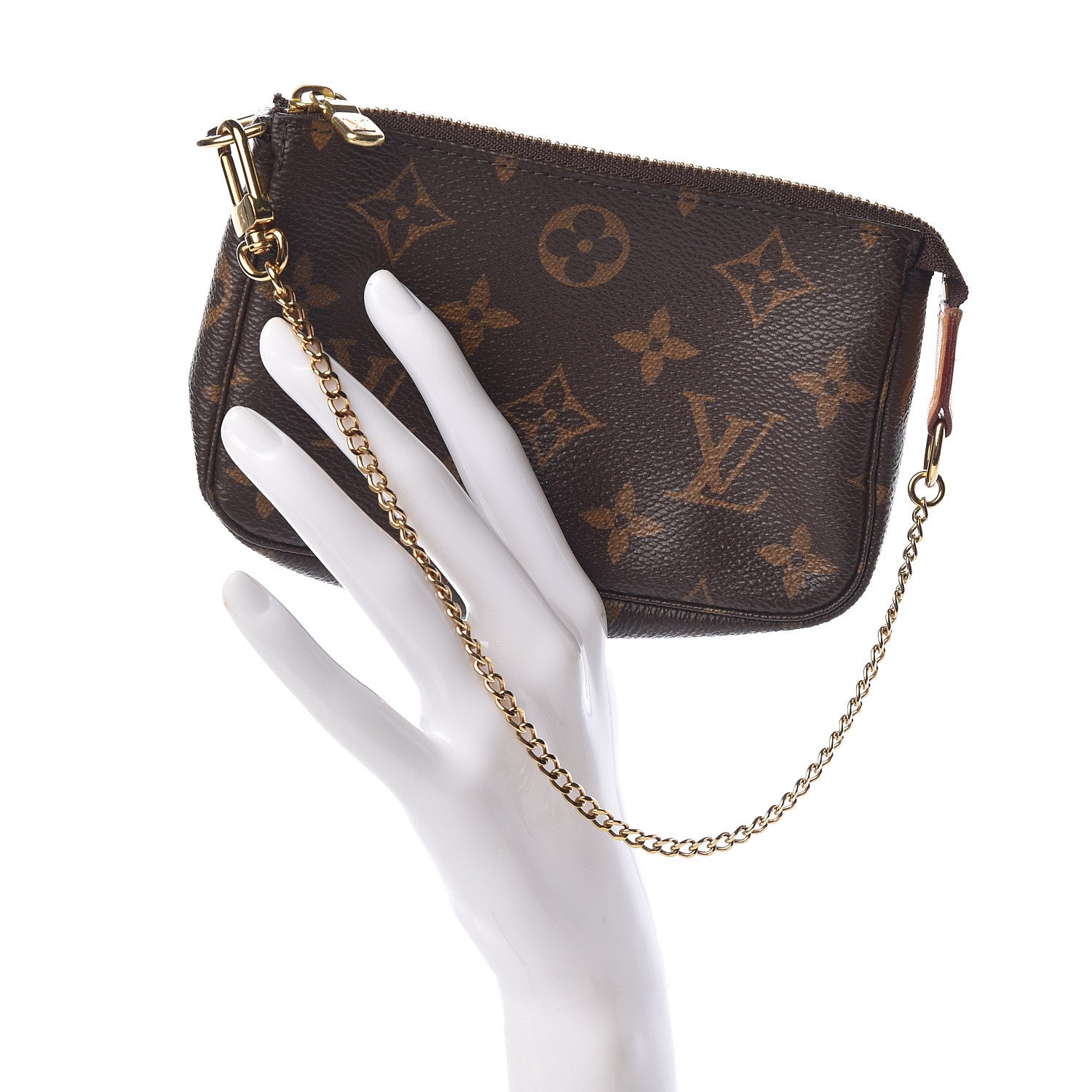 Louis Vuitton Monogram Mini Pochette Accessories 2 of 8