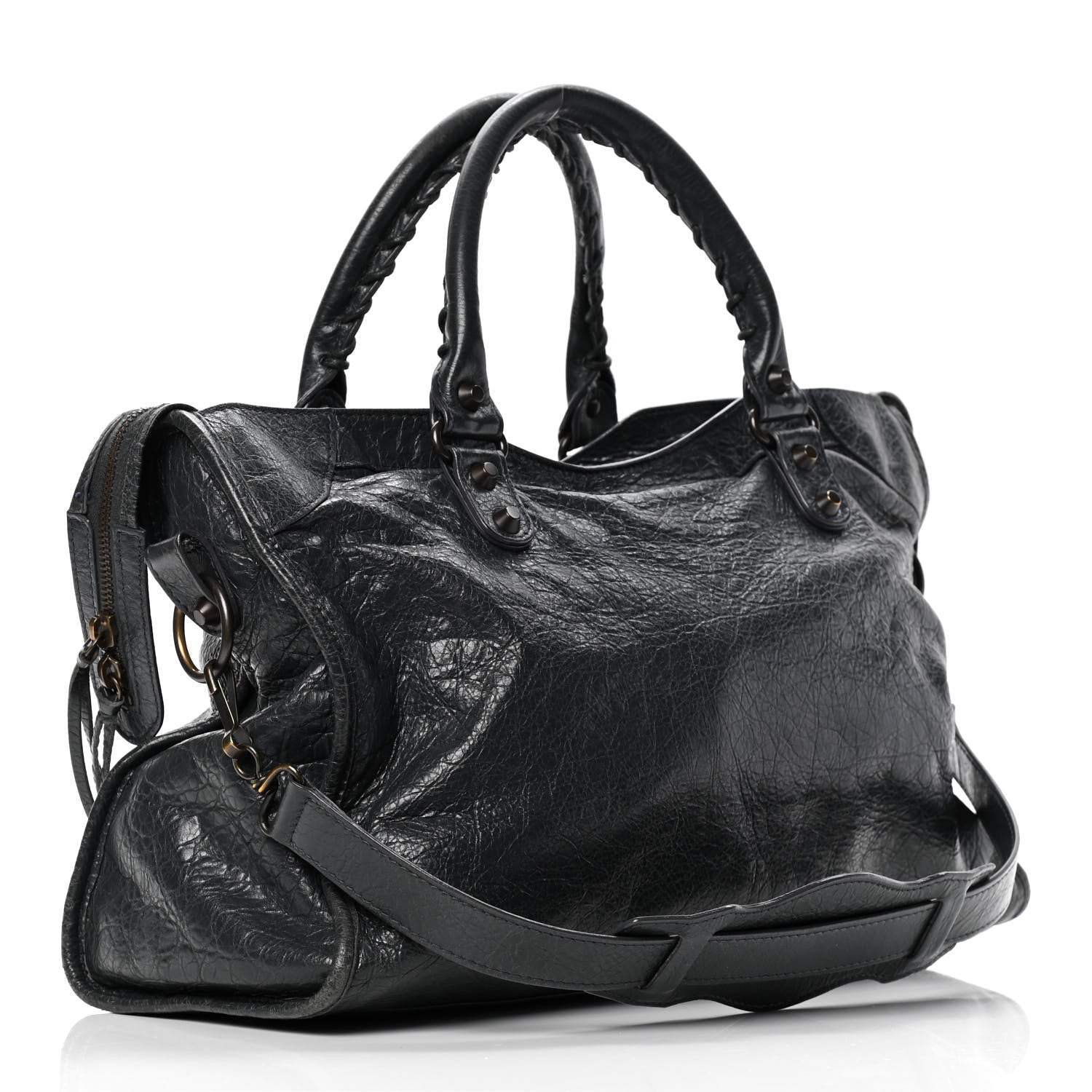 Balenciaga Agneau Classic Hardware City Anthracite 3 of 6