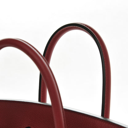 Hermes Togo Birkin 35 Rouge Grenat 34 of 36