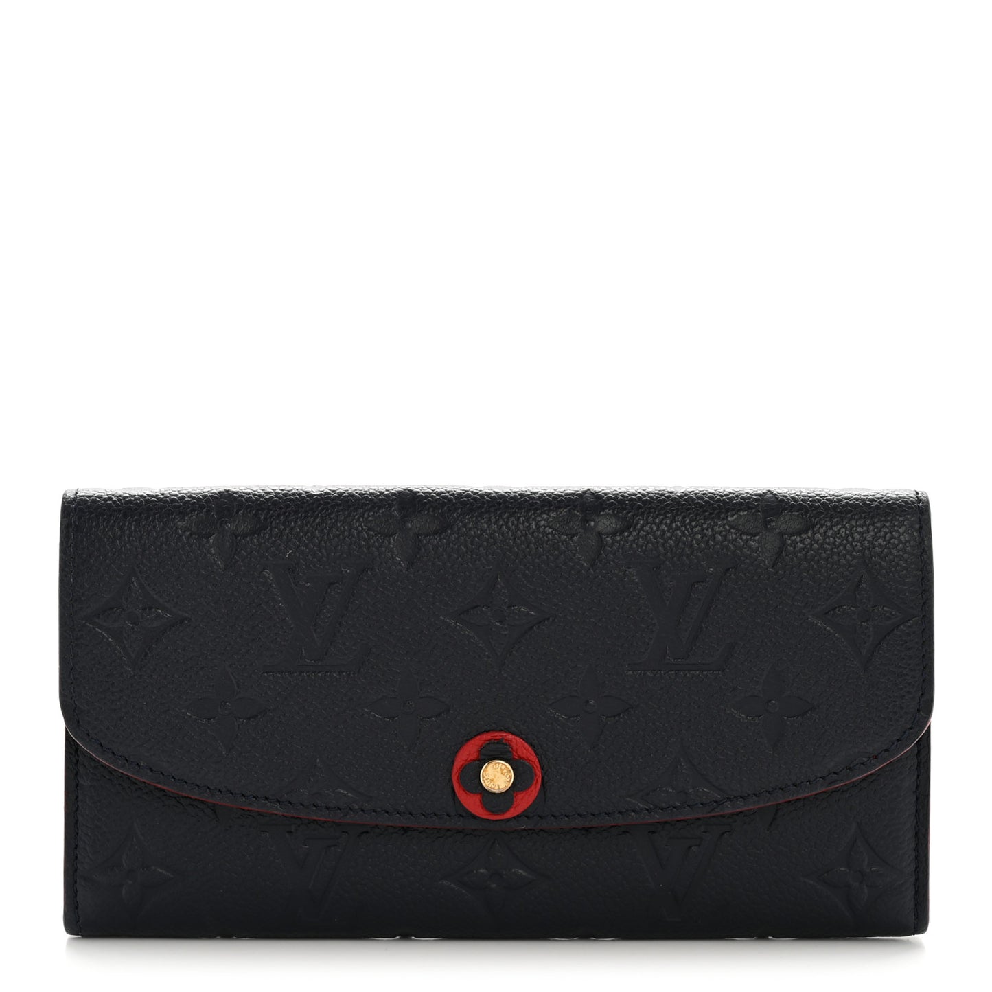 Empreinte Bloom Flower Emilie Wallet Marine Rouge