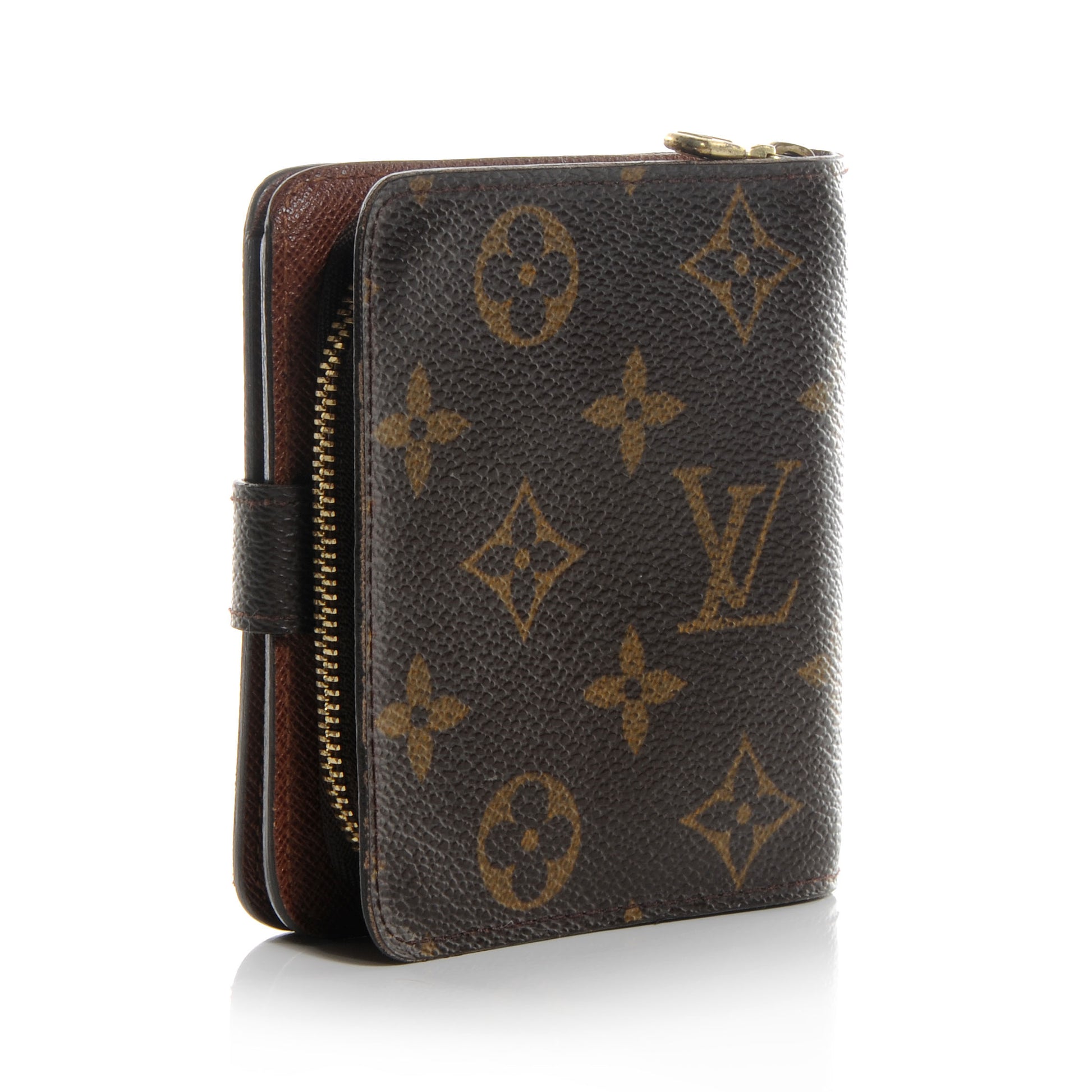 Louis Vuitton Monogram Compact Zippe Zipped Wallet 3 of 7