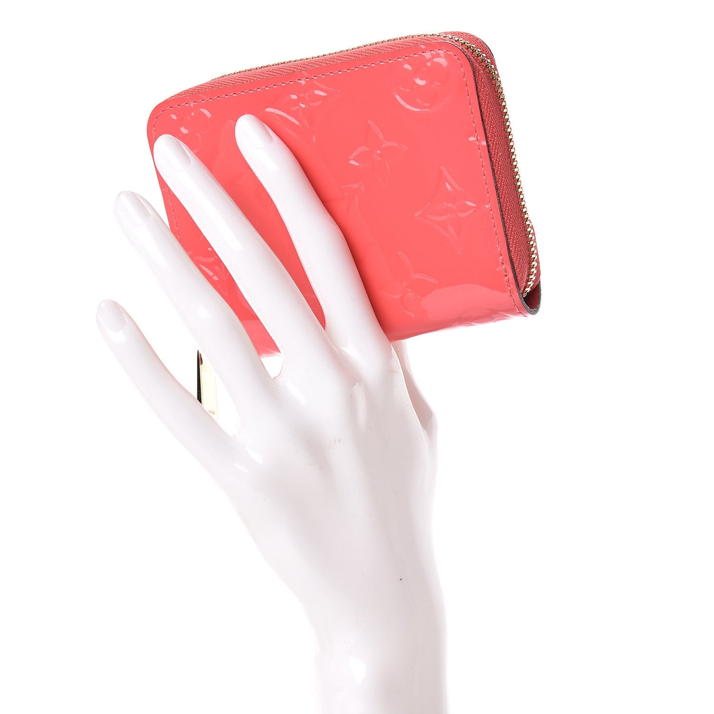Vernis Zippy Coin Purse Rose Litchi