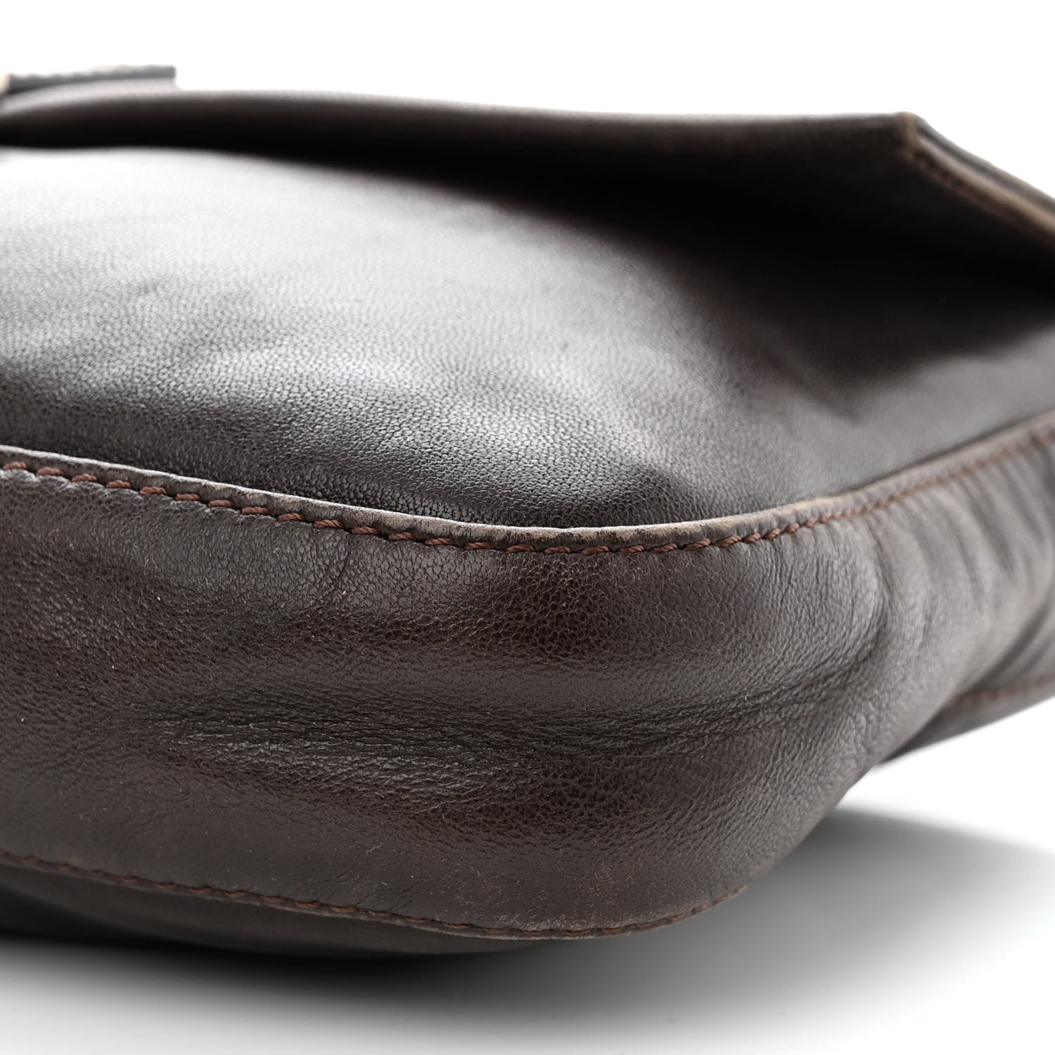 Fendi Calfskin Baguette Brown 10 of 11