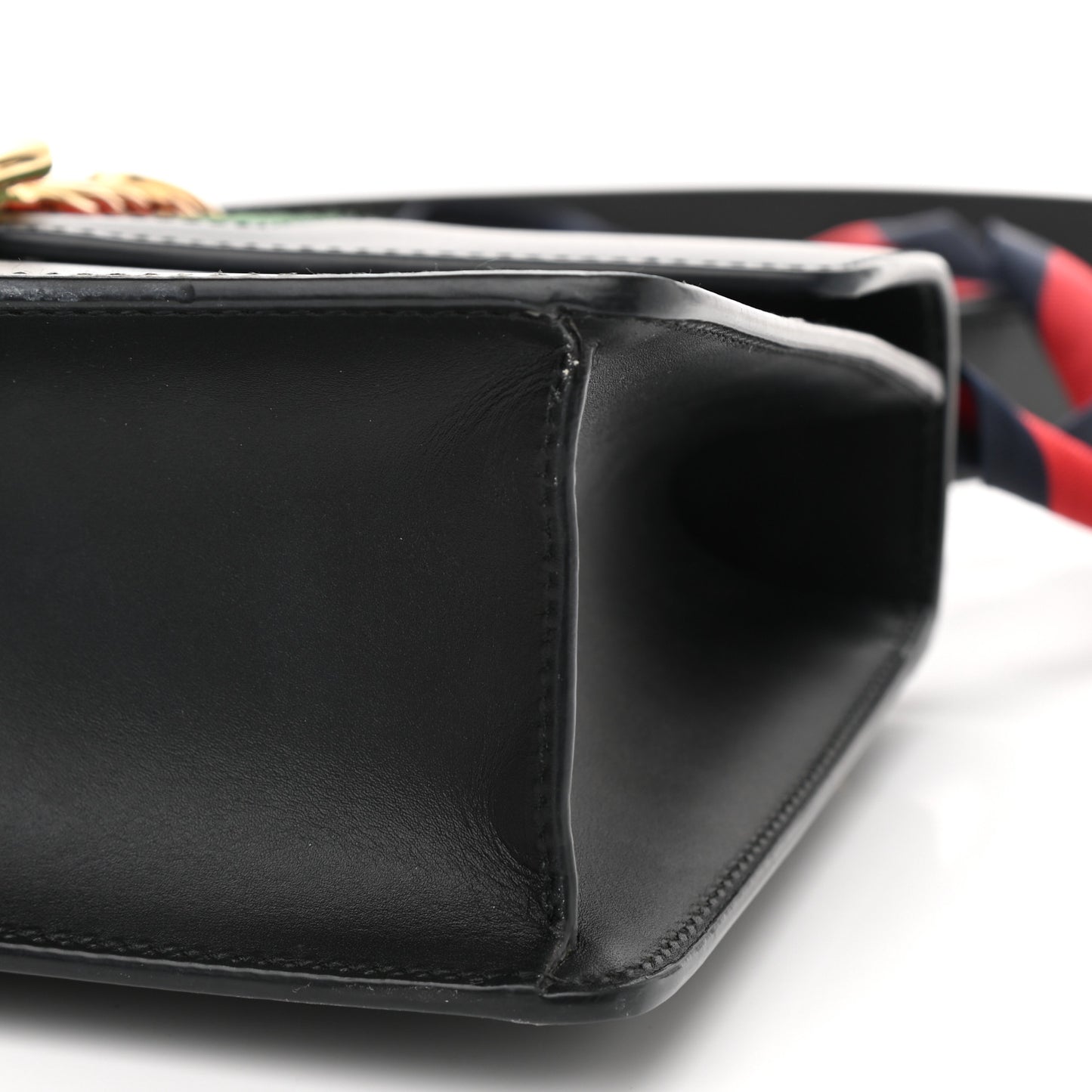 Calfskin Small Sylvie Shoulder Bag Black