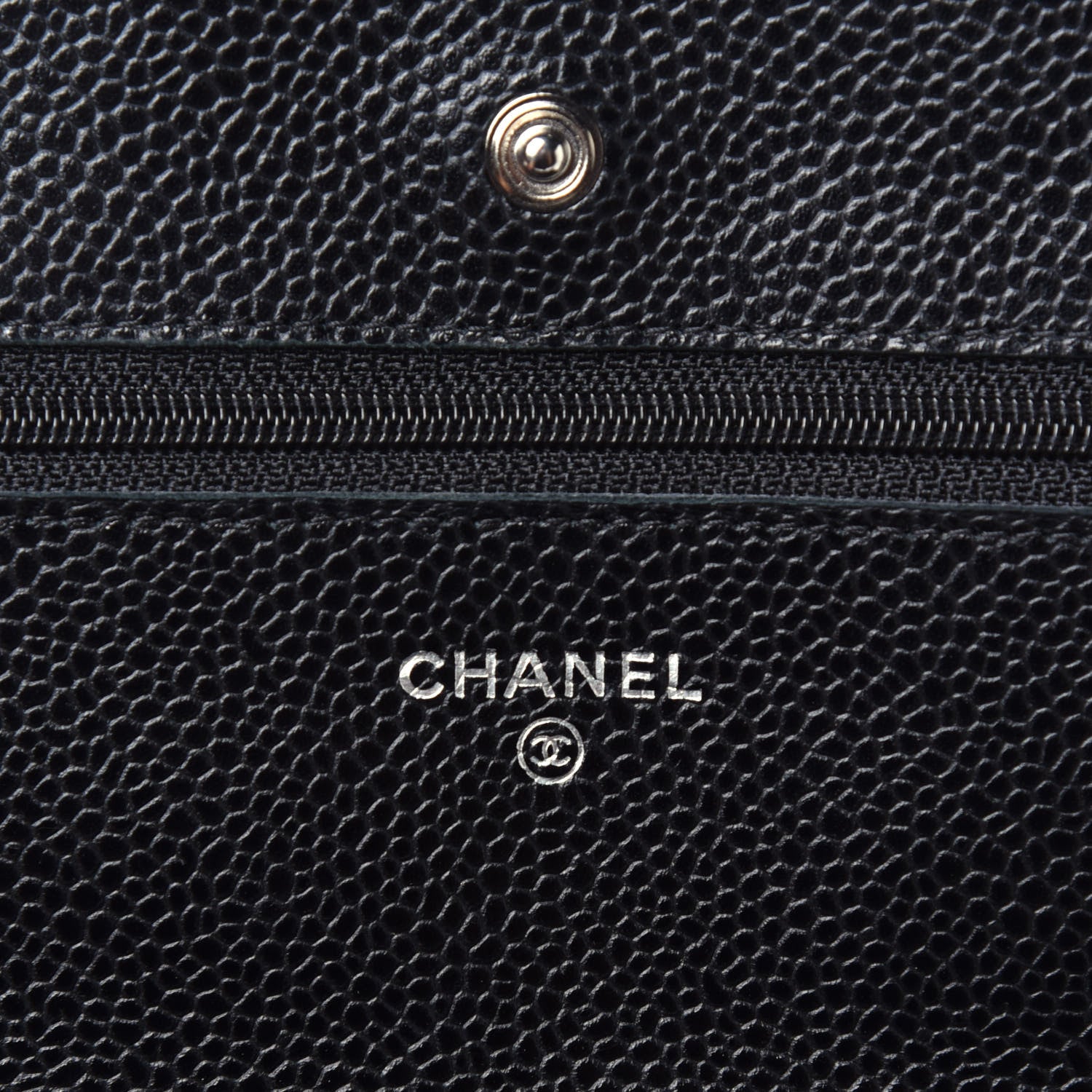 Chanel Caviar Quilted Wallet On Chain WOC Black 6 of 9