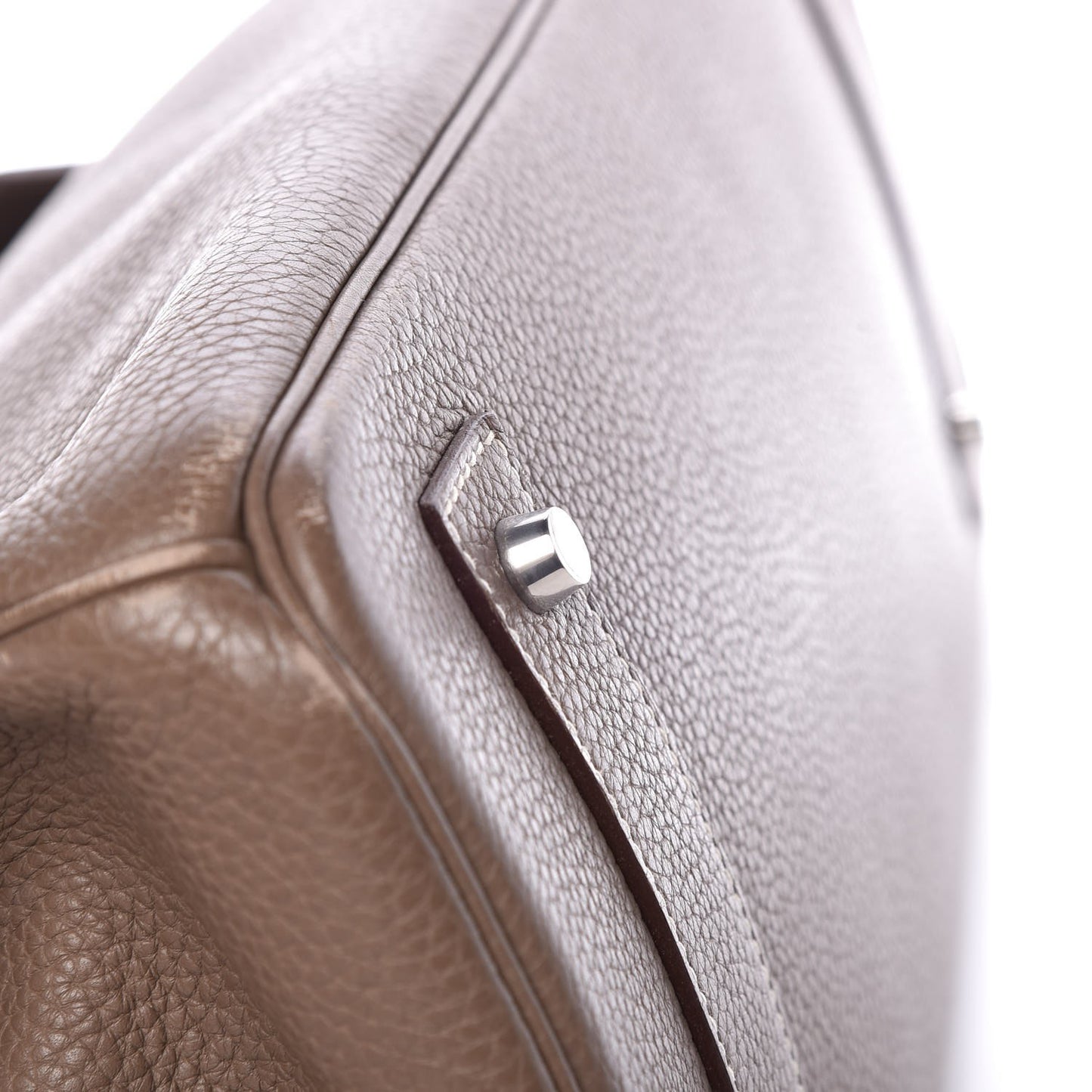 Taurillon Clemence JPG Shoulder Birkin II 42 Etoupe