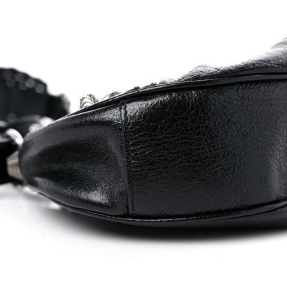 Balenciaga Agneau Arena Le Cagole Shoulder Bag XS Black 9 of 11