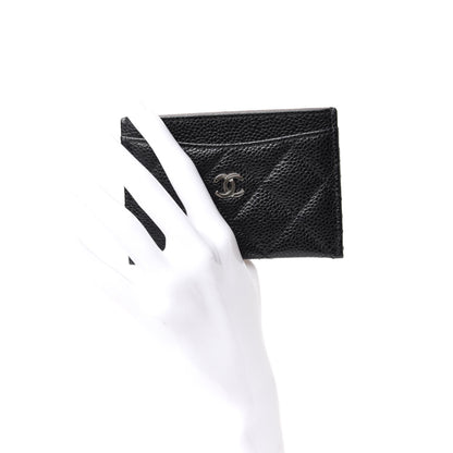 Chanel Caviar Quilted Card Holder Black 2 of 8