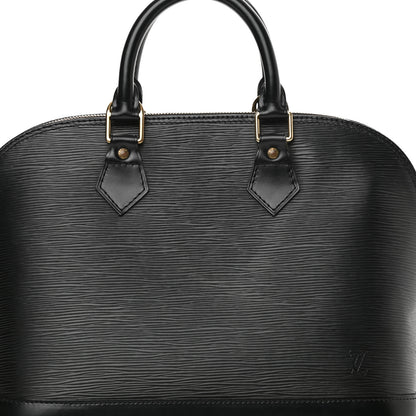 Louis Vuitton Epi Alma PM Black 7 of 15