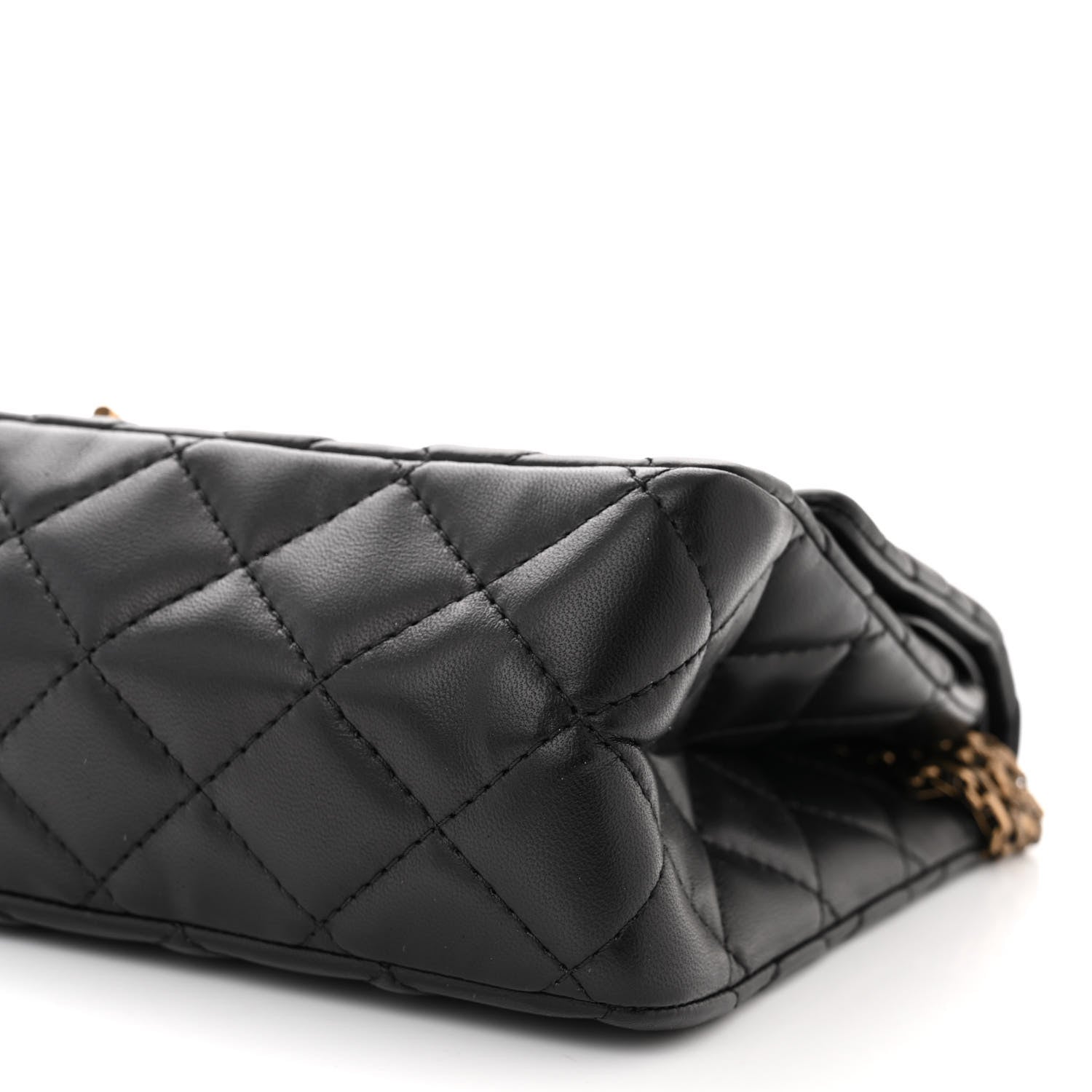 Chanel Lambskin Quilted 2.55 Reissue 226 Flap Black 10 of 12