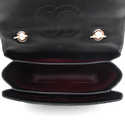 Chanel Lambskin Quilted Large Trendy CC Dual Handle Flap Bag Black 7 of 11