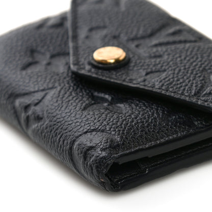 Louis Vuitton Empreinte Zoe Wallet Black 9 of 9
