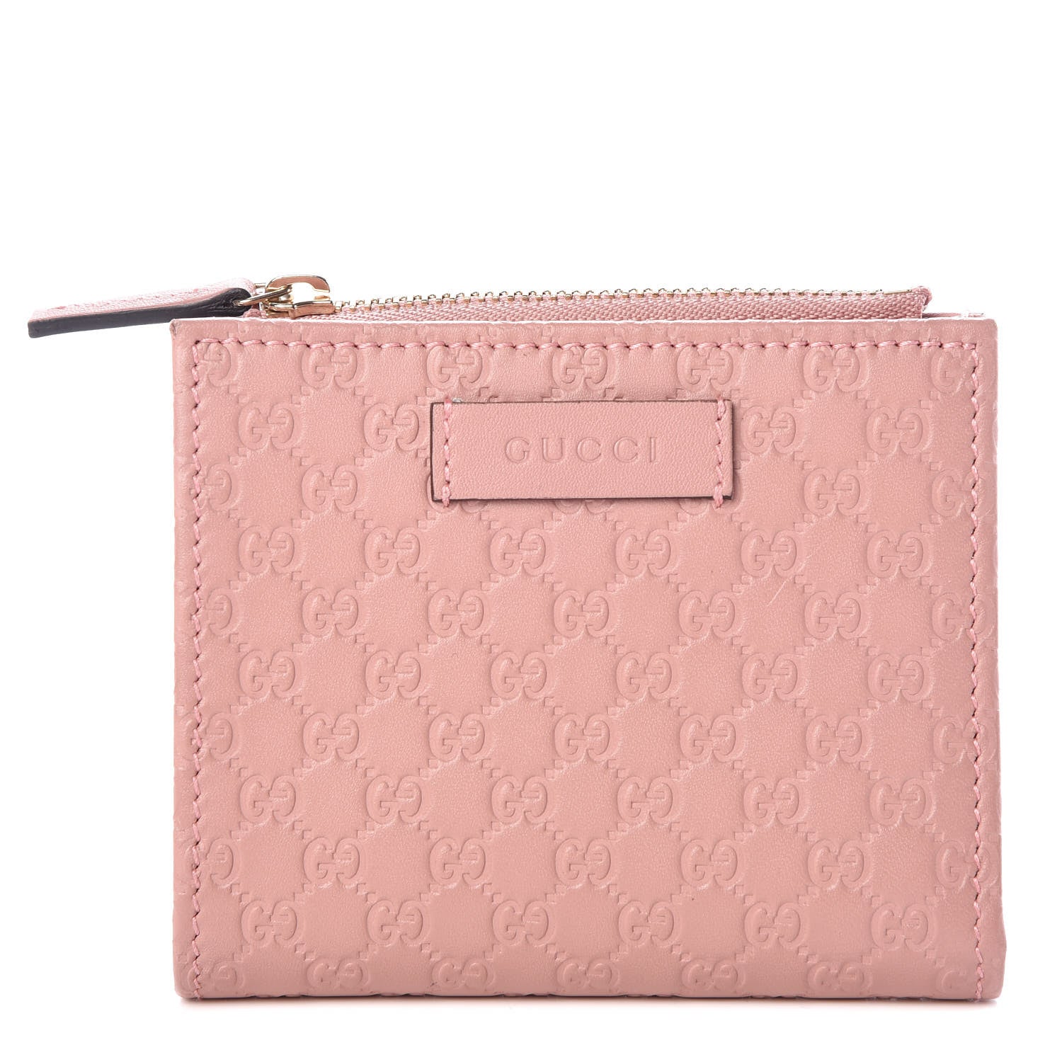 Gucci Microguccissima Bi-Fold Wallet Soft Pink 1 of 7