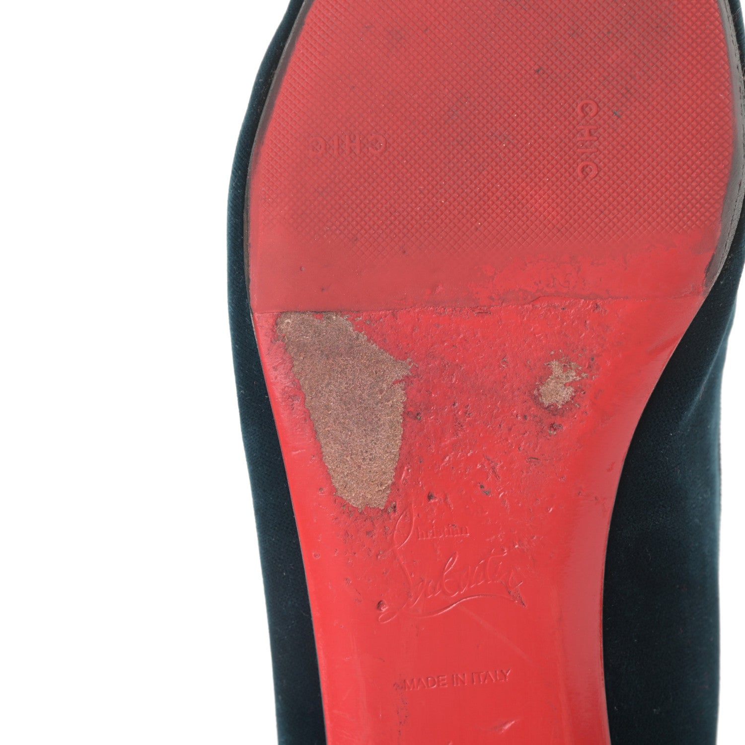 Christian Louboutin Velvet Diva Cora Flats 40 Lagune Multi 11 of 15