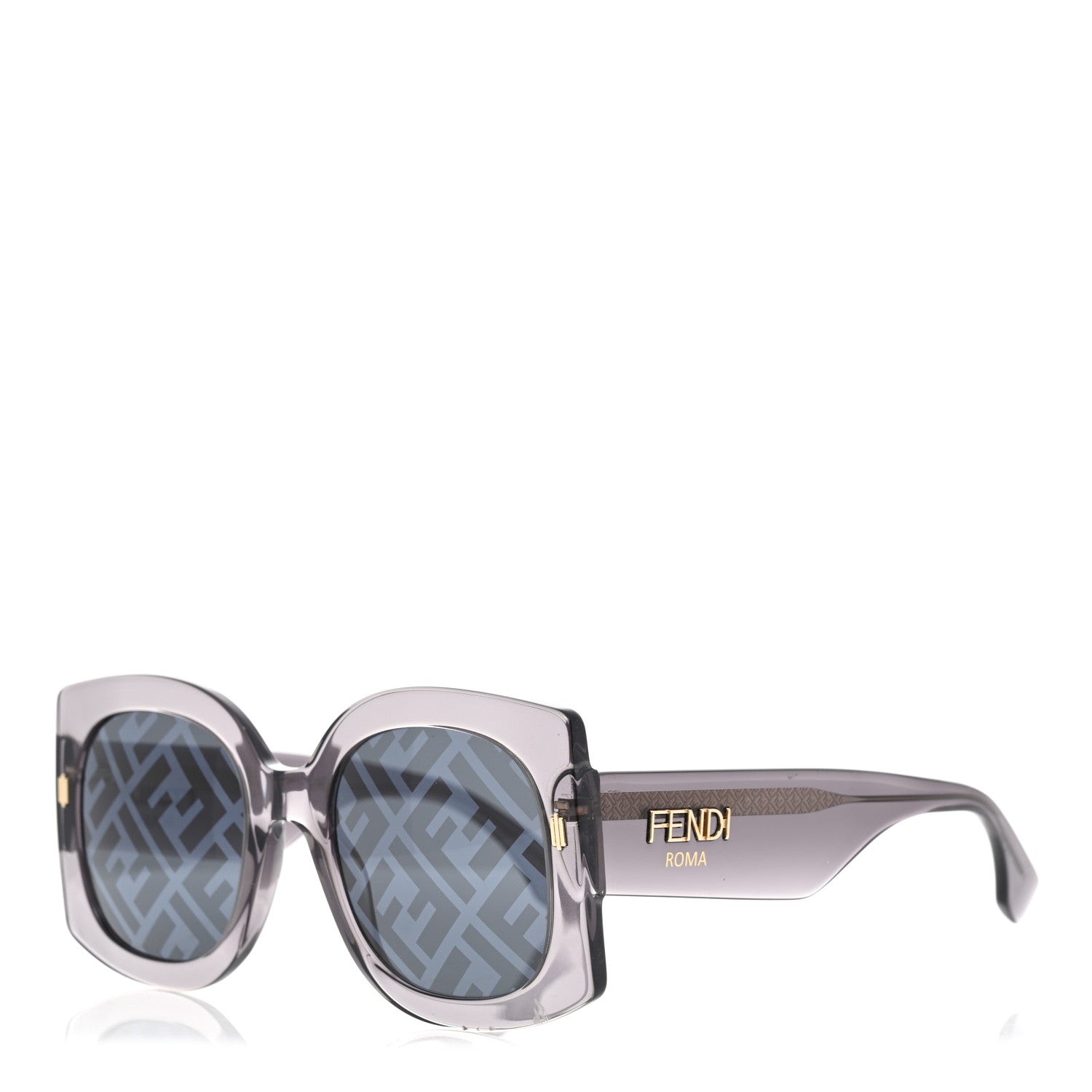 Fendi Acetate FF Sunglasses FF 0436/G/S Grey 1 of 8