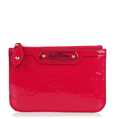 Louis Vuitton Vernis Key Pouch Rose Indien 1 of 7