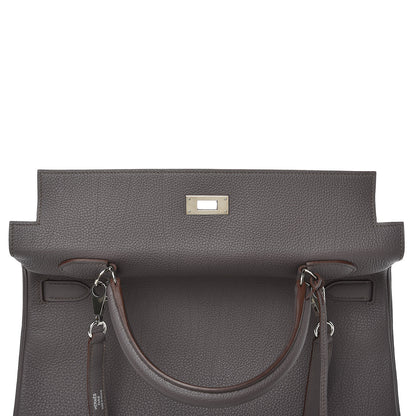 Hermes Togo Kelly Retourne 35 Etain 33 of 33