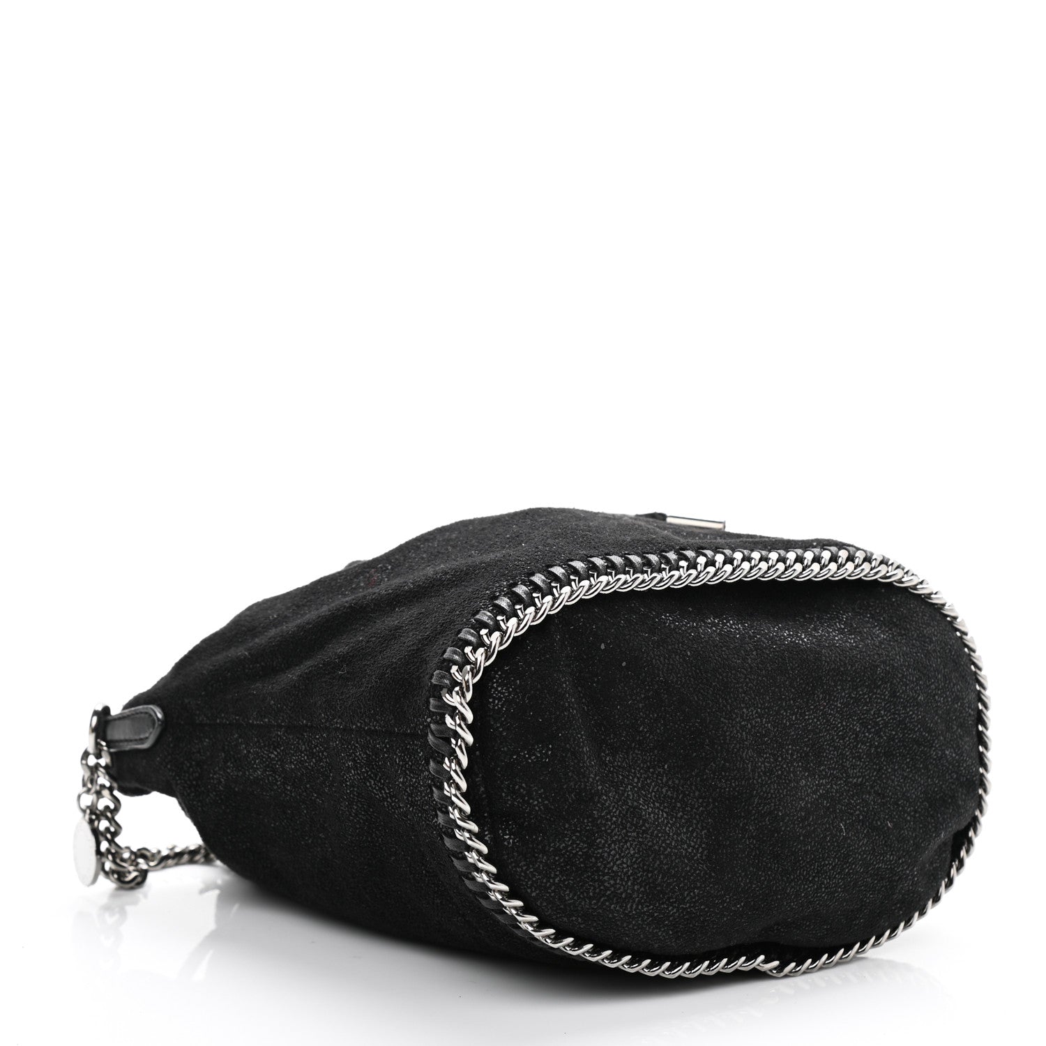 Stella McCartney Shaggy Deer Small Falabella Bucket Bag Black 3 of 11