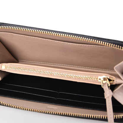 Chloe Grained Calfskin Joe Long Zip Around Wallet Black 5 of 11