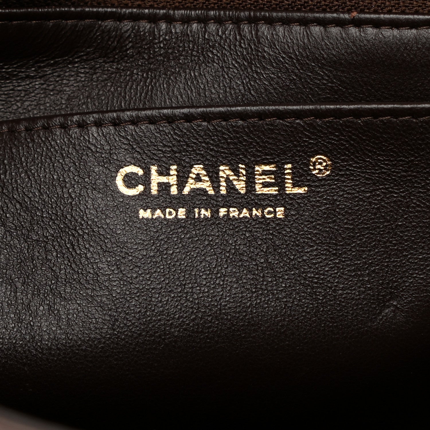 Chanel Lambskin Quilted Jumbo Single Flap Dark Brown 6 of 15