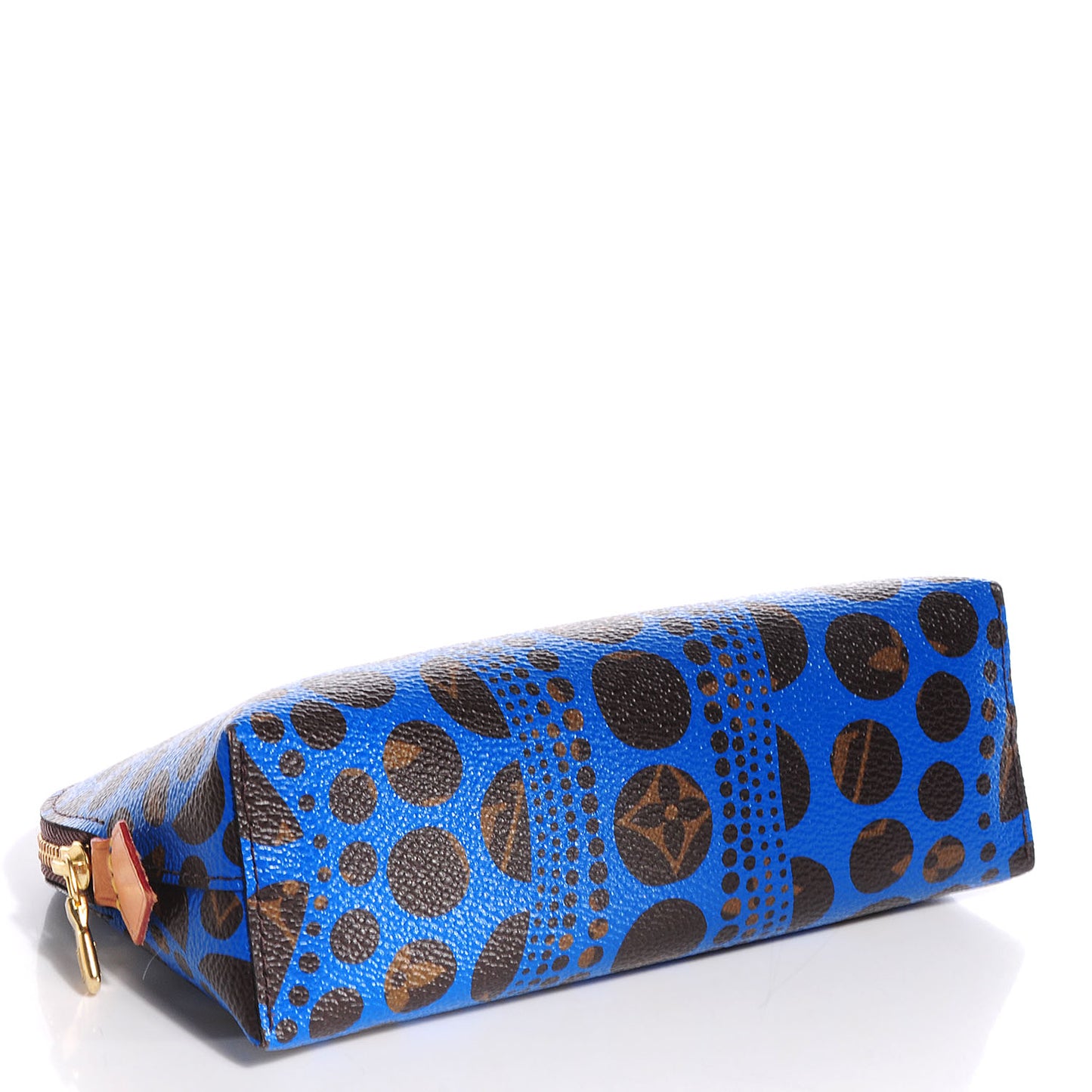 Monogram Kusama Pumpkin Dots Cosmetic Pouch Blue