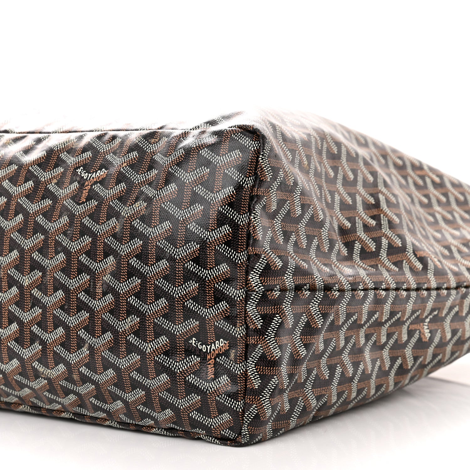 Goyard Goyardine Saint Louis GM Black Gold 11 of 14