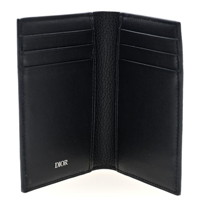 Christian Dior Grained Calfskin Bi-Fold Wallet Black 5 of 6