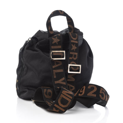 Fendi Nylon 1925 Drawstring Backpack Black 4 of 8
