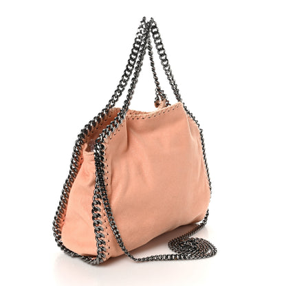 Stella McCartney Shaggy Deer Mini Falabella Fold Over Tote Honey 3 of 9