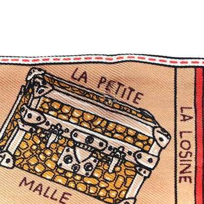 Louis Vuitton Silk Jeu De Louis BB Bandeau Beige 5 of 5
