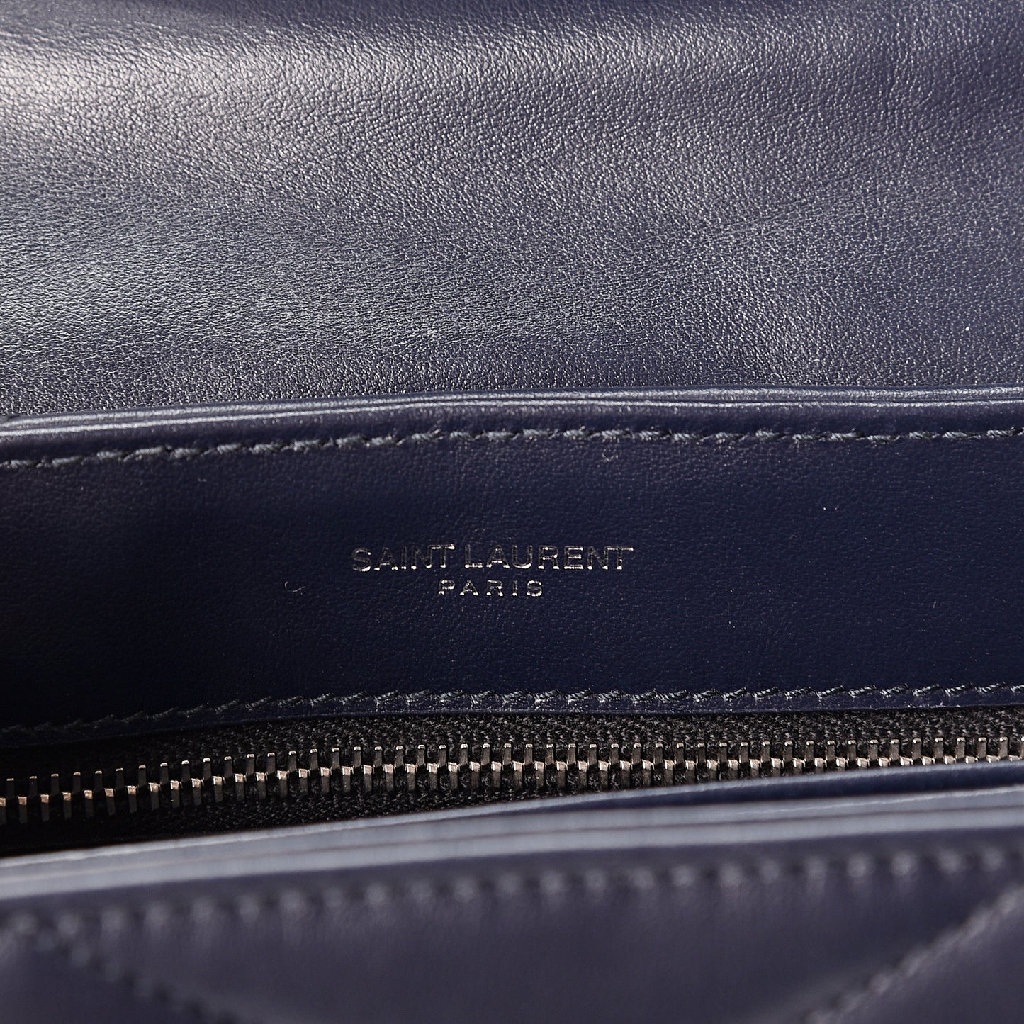 Calfskin Y Quilted Monogram Toy Loulou Chain Satchel Medium Blue