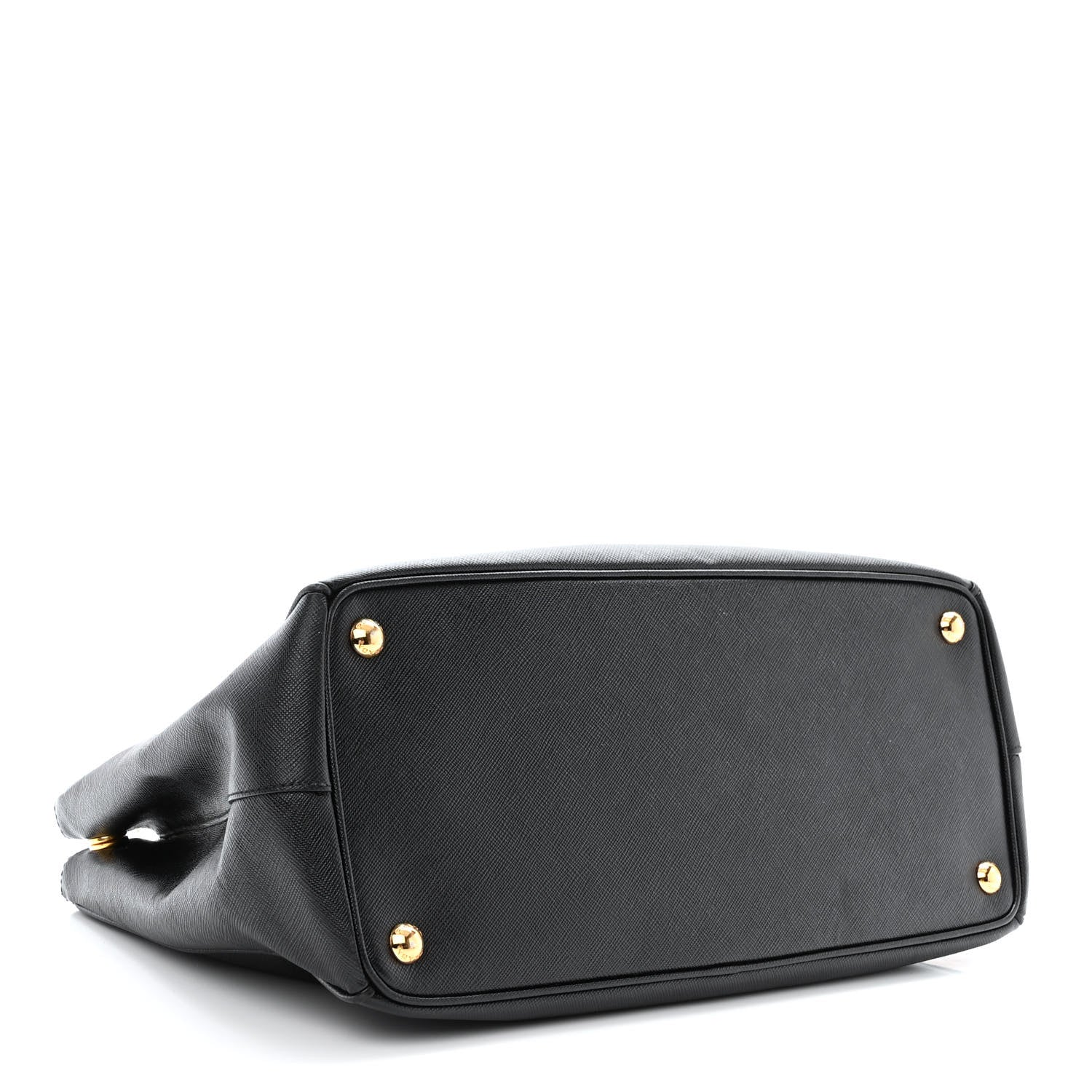 Prada Saffiano Medium Galleria Double Zip Tote Black 4 of 19