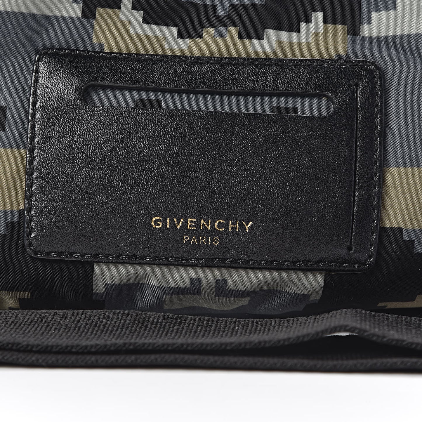 Nylon Camo Print Bum Bag Multicolor