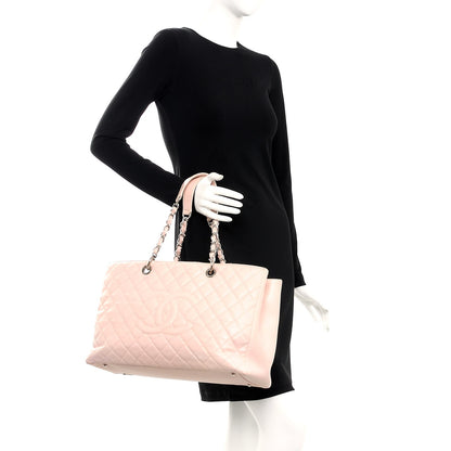 Chanel Caviar XL Grand Shopping Tote GST Light Pink 2 of 13