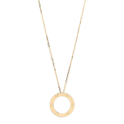Cartier 18K Yellow Gold LOVE Pendant Necklace 1 of 6