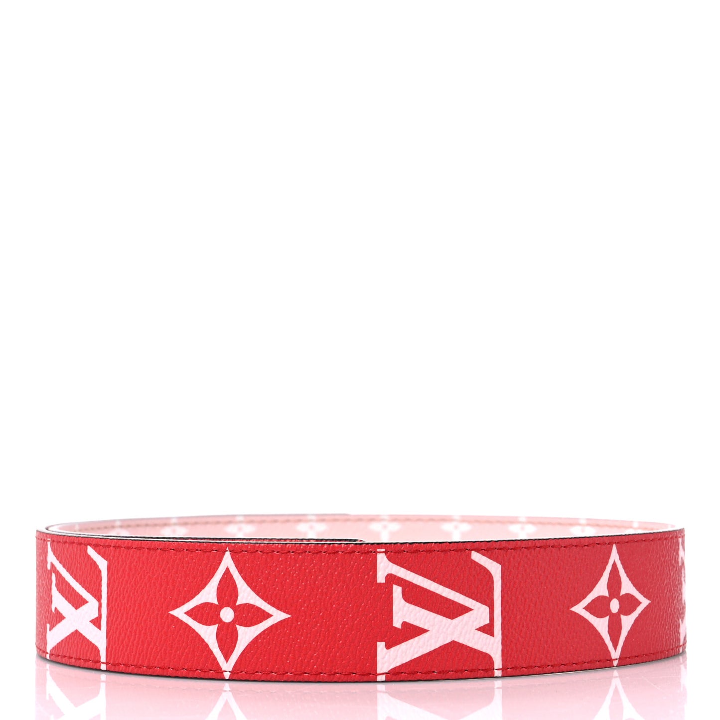 Monogram Giant Bandouliere Shoulder Strap Rouge