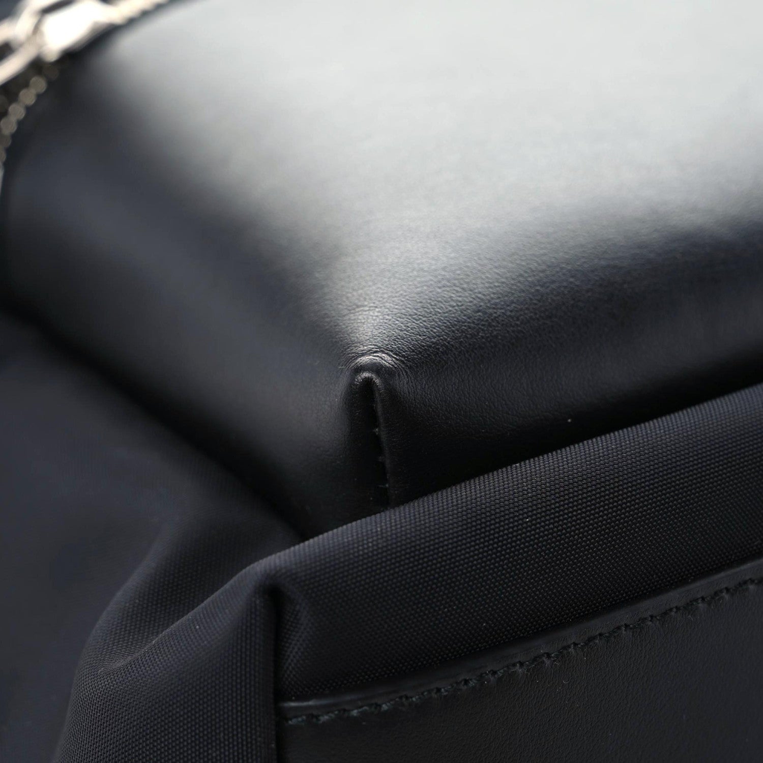 Salvatore Ferragamo Calfskin Backpack Black 8 of 13
