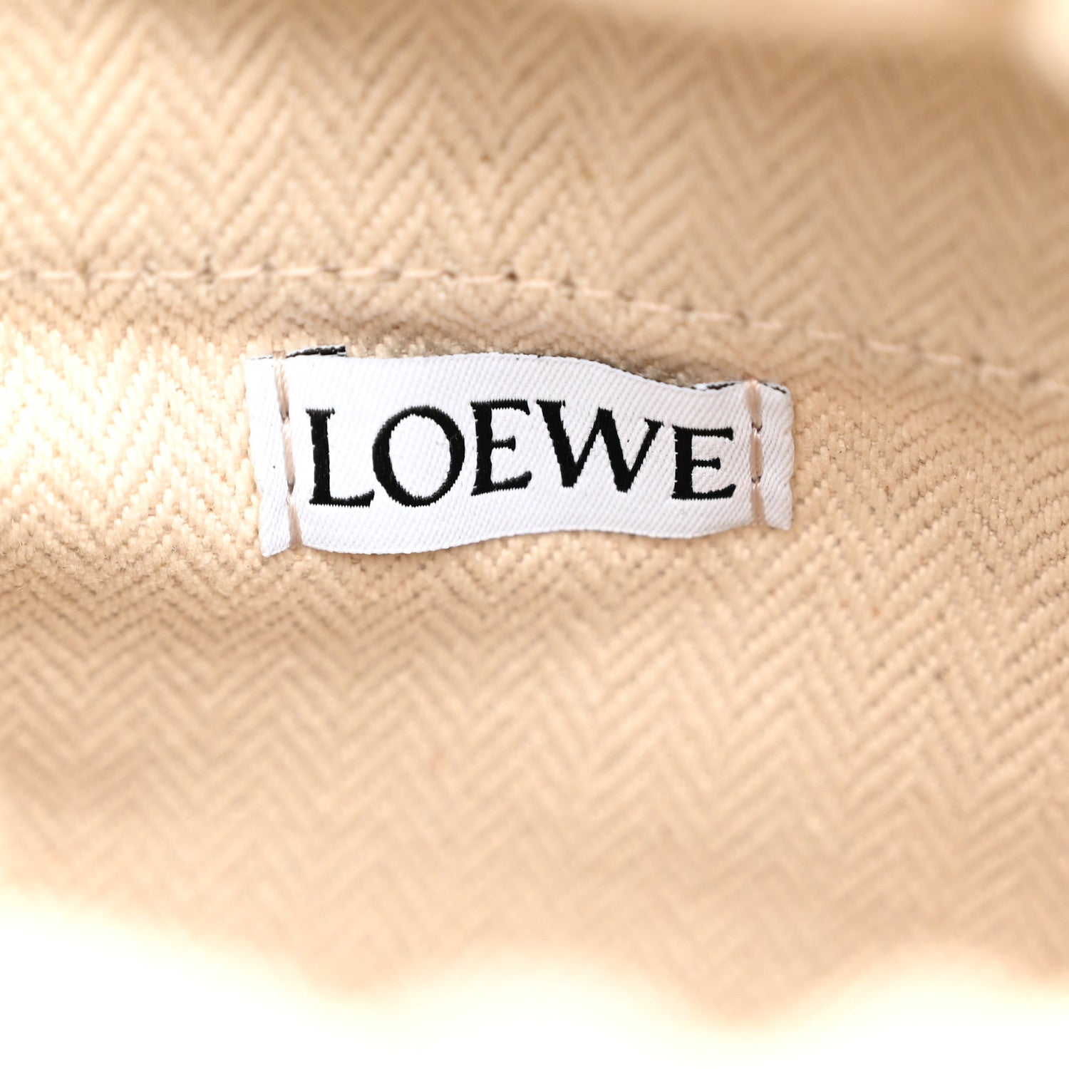 Loewe X PAULA'S IBIZA Raffia Calfskin Beehive Basket Tote Bag Natural Black 6 of 10