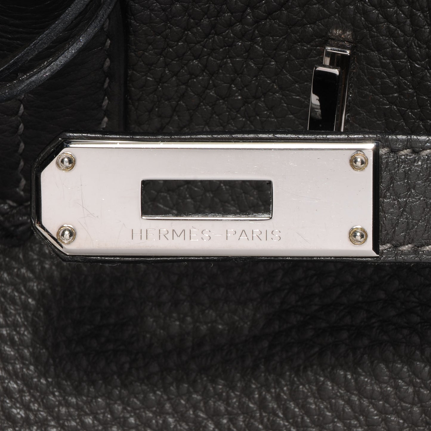 Taurillon Clemence Birkin 35 Graphite