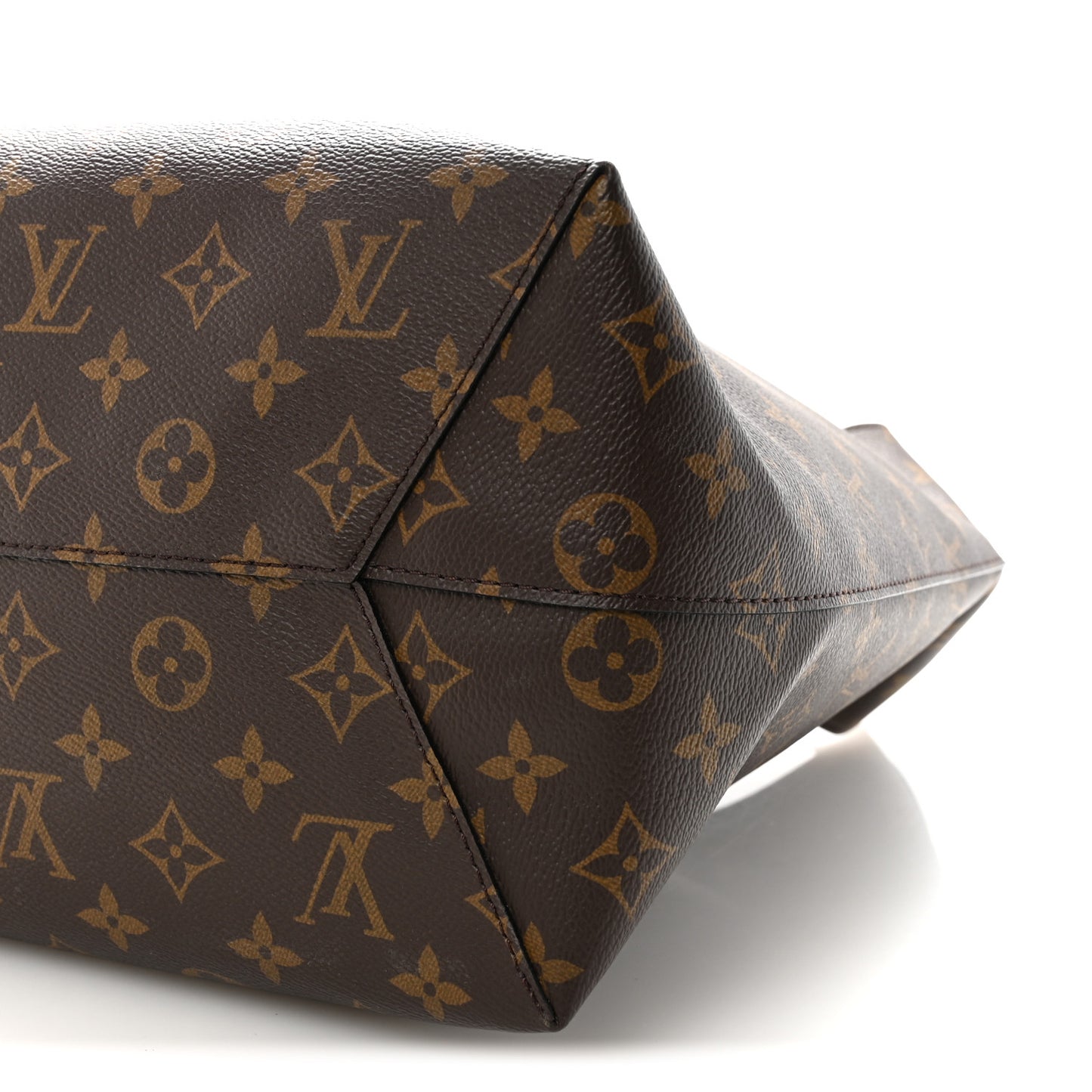 Monogram Flower Hobo Black