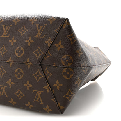 Louis Vuitton Monogram Flower Hobo Black 9 of 9