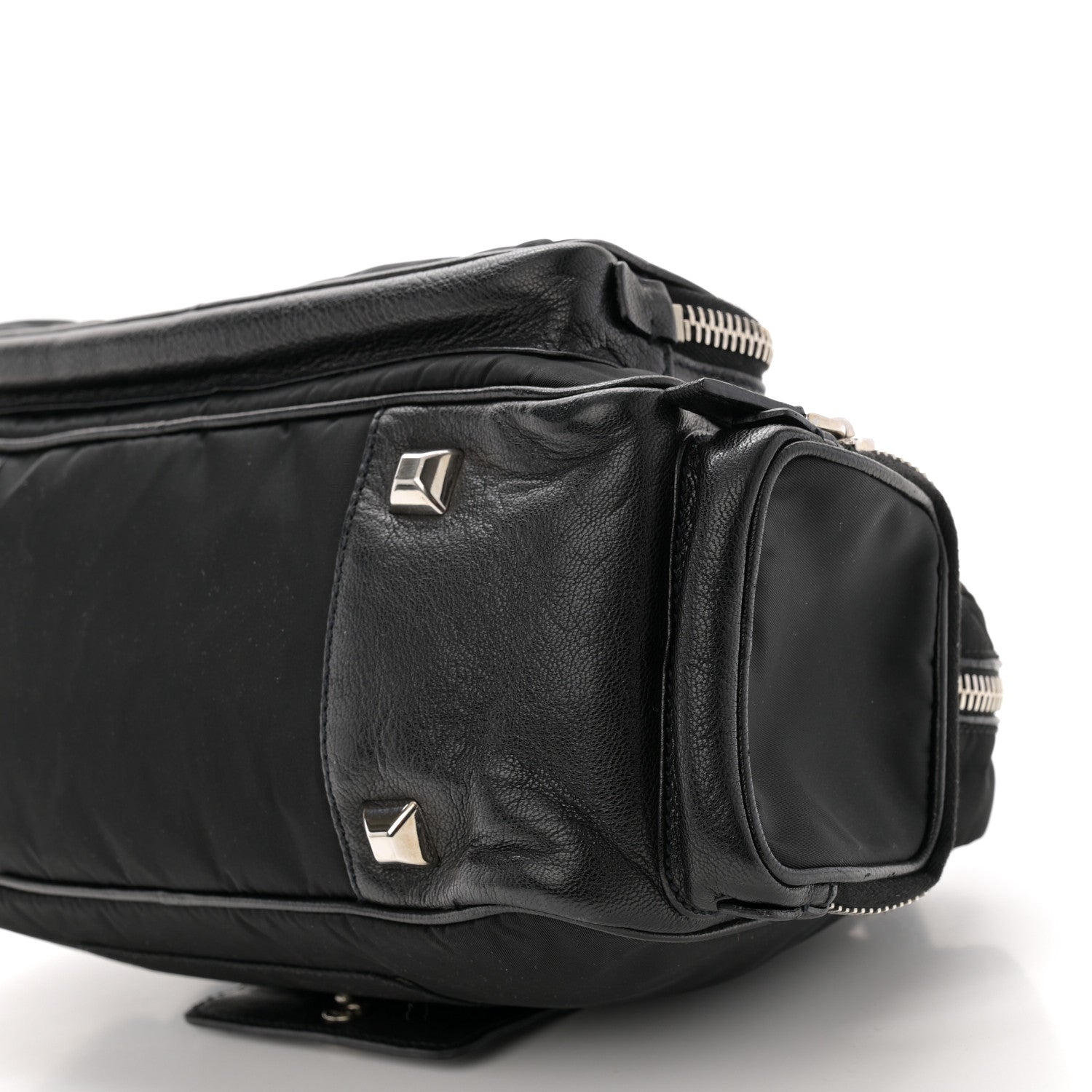 Prada Tessuto Nylon Shoulder Bag Black 10 of 12