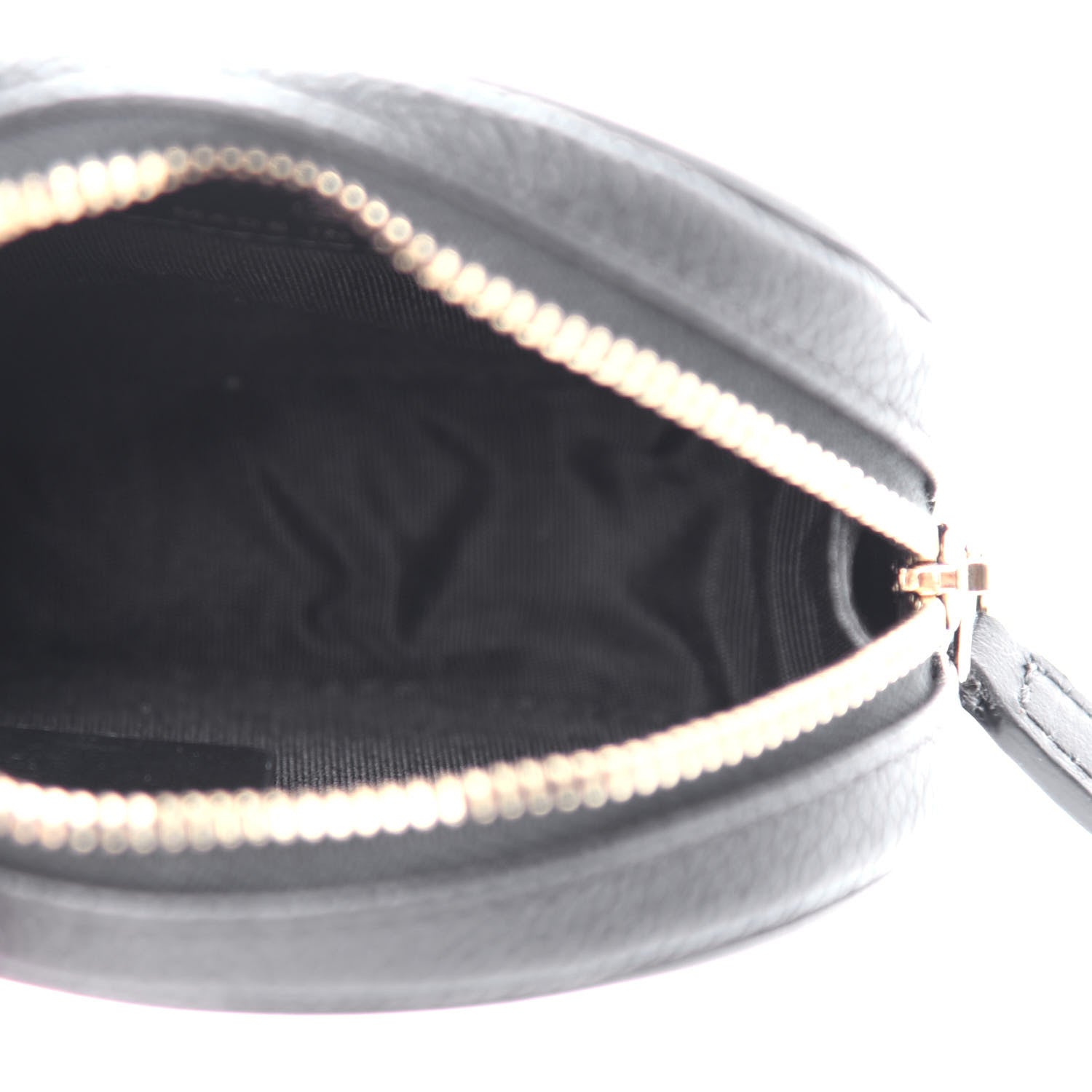 Chanel Caviar Quilted Filigree Zip Around Classic Coin Purse Black 5 of 8
