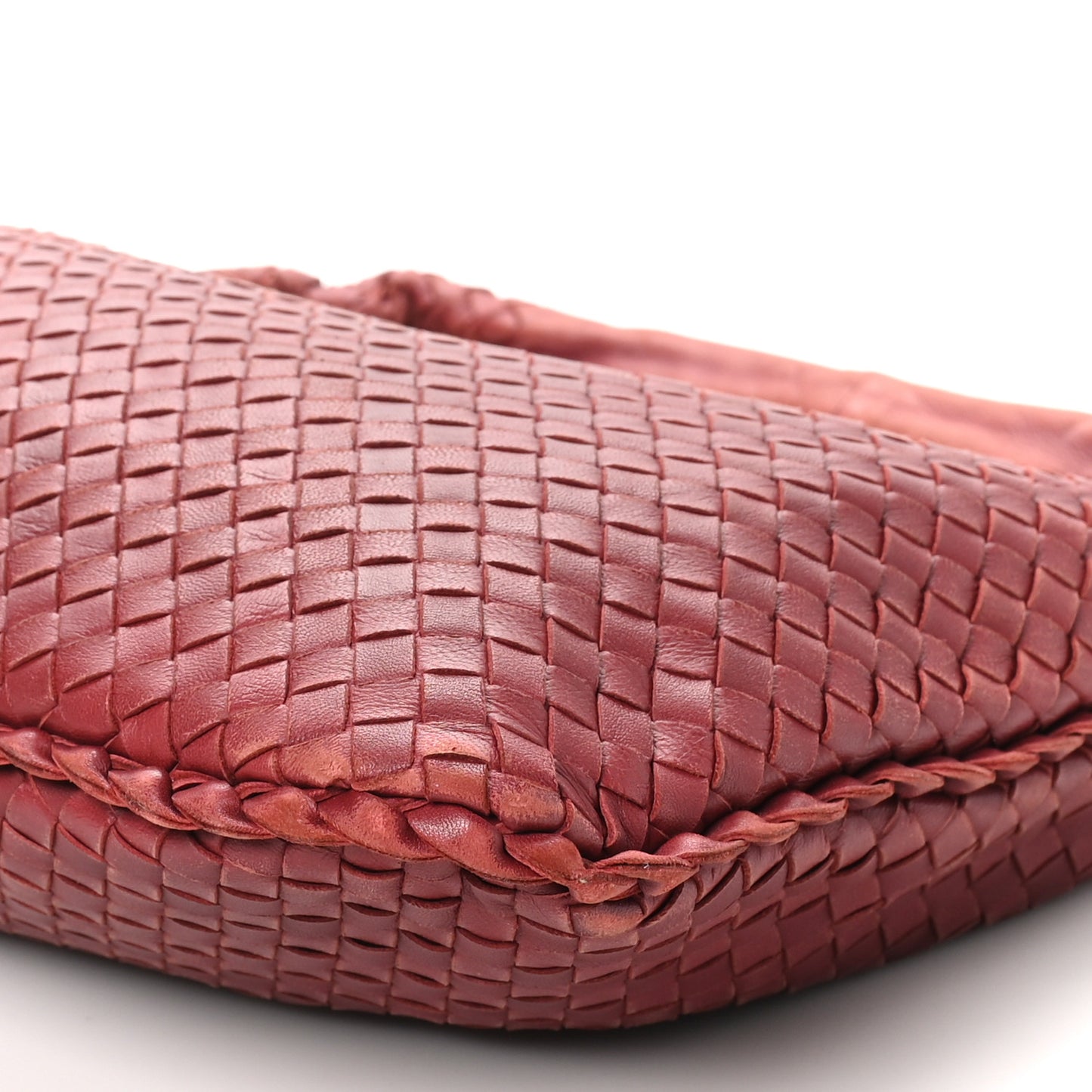 Nappa Intrecciato Large Veneta Hobo Eclipse