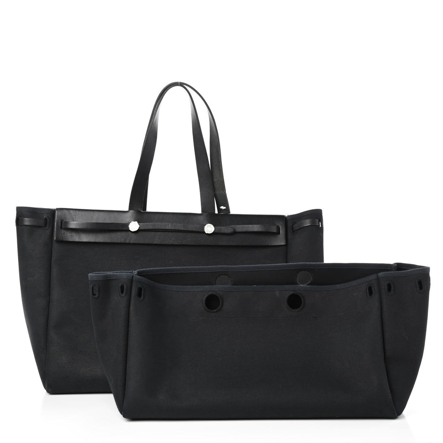 Toile Vache Hunter Herbag Cabas MM Black