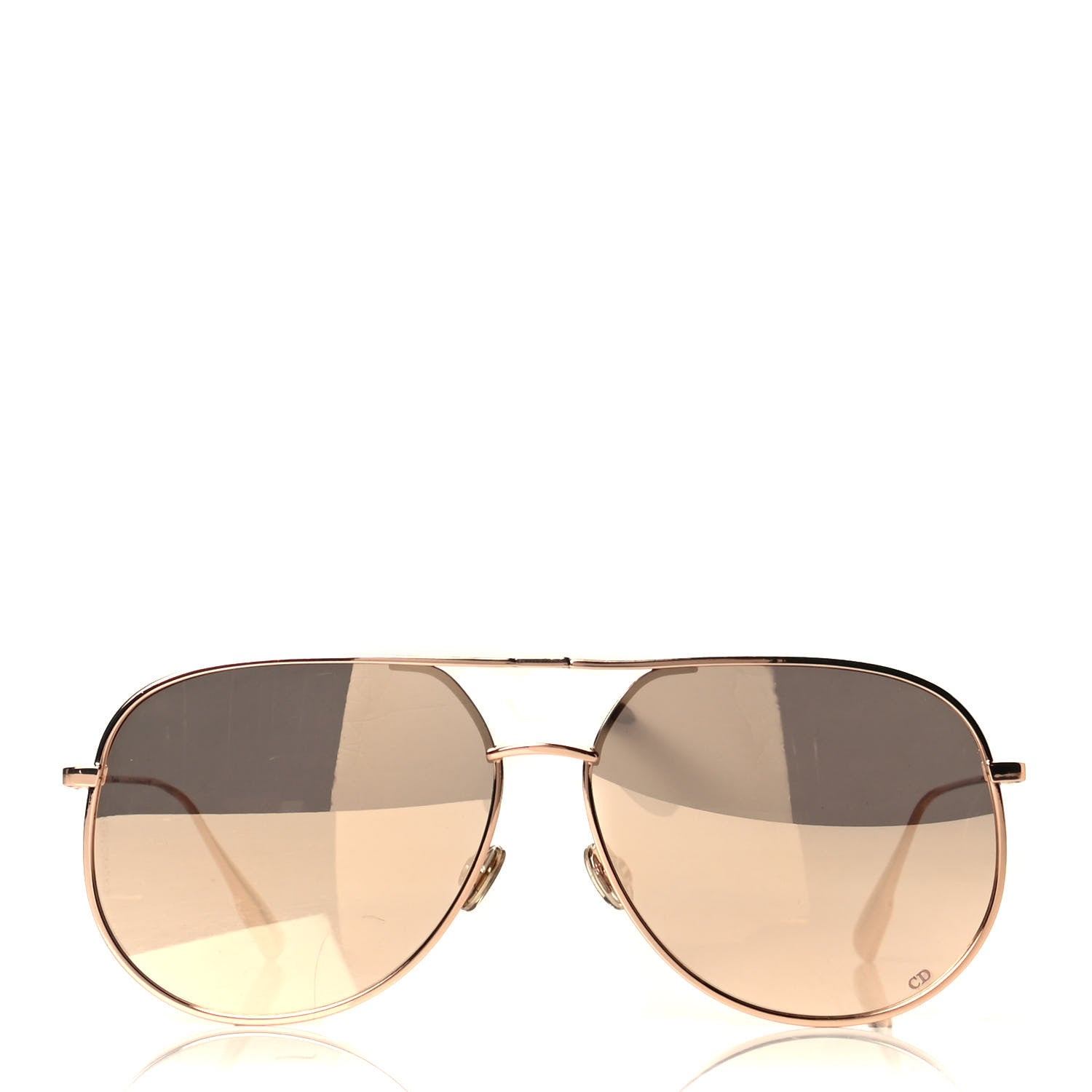 Christian Dior Metal Dior By Dior 2 Sunglasses Gold 2 of 5